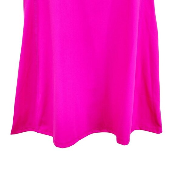 Womens Hot Pink Sleeveless Sports tenis Dress  Strappy Back  tenis Size M - Picture 10 of 11